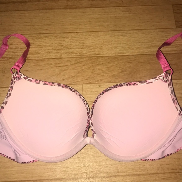 Pink leopard bra - Picture 2 of 4